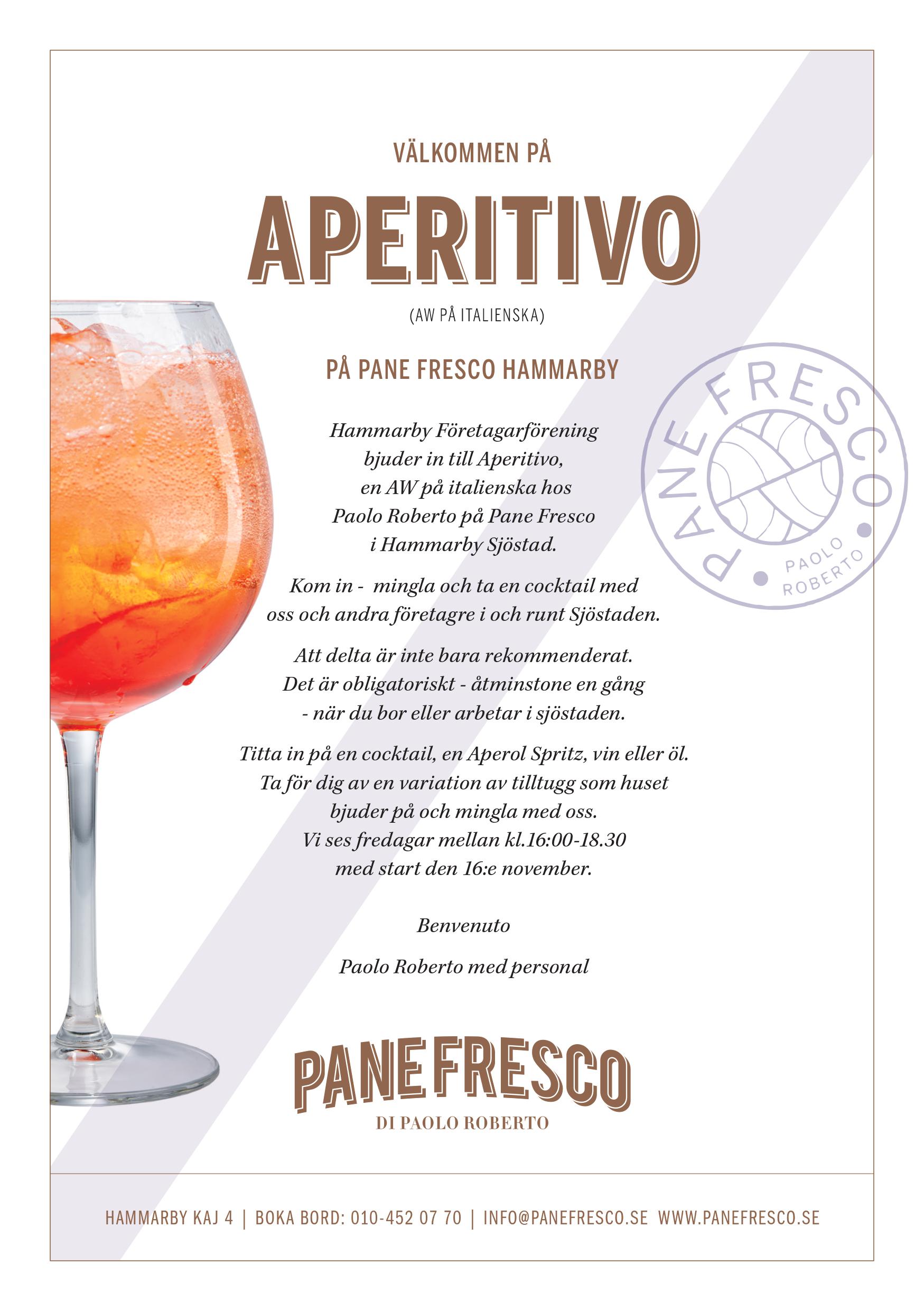 Paolo Roberto Aperitivo